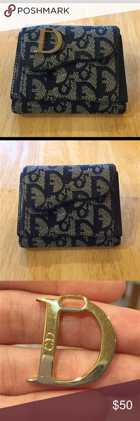 dior small wallet|authentic christian Dior wallet.